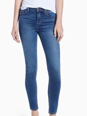 Hudson 26 Nico Midrise Ankle Spr Skinny Jeans Blue Life